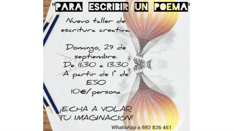 escribir-poema Taller de escritura: Para escribir un poema